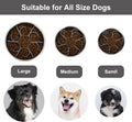 Anipaw Dog Slow Feeder Bowls Silicone Spiral Pet Food Feeder Insert to Slow Down Eating for Large Medium Small Breed Dogs Perfect with Stainless Steel Glass Ceramic Pet Bowls (Grey)