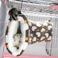 LEFTSTARER Guinea Pig Accessories Sugar Glider Cage Accessories Hamster Rat Toys Ferret Hammock Hanging Tunnel for Small