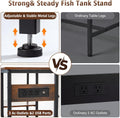 10-20-29-30-35 Gallon Fish Tank Stand with 3 Power Outlet and 2 USB Port
