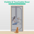 Reinforced Cat Screen Door,Heavy Duty Screen Door Fits Door Size 36''x 80''
