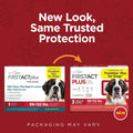FirstAct Plus Flea Treatment for Dogs, Extra Large Dogs 89+ lbs, 3 Doses, Same Active Ingredients as Frontline Plus Flea