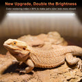 LUCKY HERP T5 UVB Reptile Light 2 Pack, 24W UVB 10.0 Reptile Light Bulb, UVA UVB Fluorescent Lamp Tube, UVB Lamp for Liz