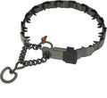 Herm Sprenger NeckTech Sport Dog Training Prong Collar with ClicLock Buckle on the Side No-Pull Collar with Swivel D-Rin