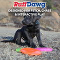 Ruff Dawg Ruff-Flex K9 Flyer JR Flying Disc Dog Toy, SM, Assorted Colors