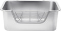 Stainless Steel Rabbit Sifting Litter Box (M)
