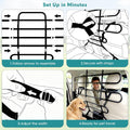 Snagle Paw Dog Car Barrier for SUV, Adjustable 40.5"-58.3" Dog Car Divider for Cargo Area and Backseat, Moves with Seats