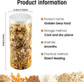 Abizoo Hamster & Gerbil Treat, Natural Health, Gourmet Hamster and Gerbil Food for Small Animals with Seeds, and Grains,
