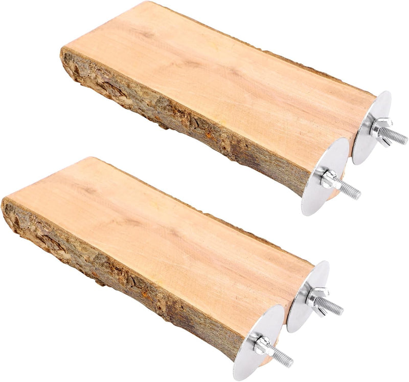 2PCS Large Flat Bird Perch Platform for Cage (6