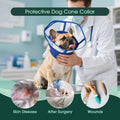 Kuoser Dog Cone Collar After Surgery, Soft Cone for Dogs to Stop Licking, S
