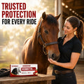 Ivermectin Horse Paste 1.87% – Apple Flavored Oral Horse – 6.08g Tube Treats Horses Up to 1,250 lbs [Pack-3]