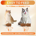 Puyrzoe Flea and Tick Prevention for Cats, Chewable Cat Flea Treatment