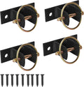 4 Pcs Water Bucket Hook with Pin Heavy Duty Wall Mounted Equestrian Bucket Hooks Hangers Horse Feed Bracket for Horse St