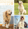 Dog Sandals for Summer and Winter Snowy Day Easy-Clean 4Pcs