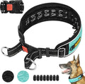 Mayerzon No Pull Collar for Large Medium Dogs Walking that Pull, Cyan, L