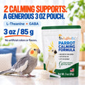 UnRuffledRx Bird Calming Supplement for Parrots | L-Theanine + GABA, 3 oz