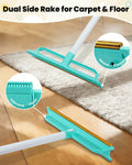 Carpet Rake for Pet Hair Removal, Dog Cat Hair Remover for Furniture