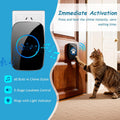 Edge Touch Dog Bell – Blk Wireless Dog Door Bell (1 Bell & 1 Chime)