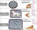 DEOMAN Pet Heating Pad for Small Dogs & Cats - Electric Heated Bed with Timer, Chew Proof, Easy Clean, Round - D16 inch