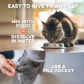 Mange Support for Cats, Natural Cat Itchy Skin, Paws and Ears Relief - Soothes Welts, Scabs, Red and Flaky Skin Reducing Excessive Grooming and Patchy Fur for a Healthy Coat (400 Tiny Tasteless Pills)
