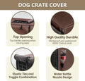 Dog Crate Cover Heavy Duty Oxford Fabric for 42-Inch Wire Crates