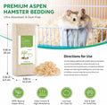 18oz Small Pet Bedding, Low Dust, Odor Control, Ultra Absorbent, for Hamsters, Guinea Pigs, Parrots, Rabbits, Gerbils, M