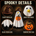 23 Inch Halloween Ghost Goose Costume Porch Lawn Outdoor Decor