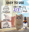 PuPulse Cat Constipation Relief, Constipation Relief for Cat, Cat Laxative Constipation Relief, 100% Natural Cat Laxative with Probiotics Cat Stool Softener, Promotes Digestive Health - 2 fl oz