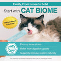 Doctor By Cat Biome Probiotics for cats Anti Diarrhea Feline Gut & Digestive Support Immune Health Sensitive Stomach Constipation with L. plantarum+Prebiotics 30 Lickable Formula Individually Packaged