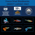 Tetra BloodWorms Freeze-Dried Fish Food Dietary Supplement, 0.25 oz