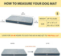 VANKEAN Waterproof Reversible Crate Mat Cool/Warm Washable JointRelief