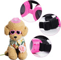 choyaxo Dog Sun Hat Set Including Dog Visor Sunbonnet Outfit with Ear Holes Dogsg Sunglasses Baseball Cap for Puppy Outdoor UV Protection