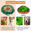 Snuffle Mat for Dogs, Interactive Foraging Puzzle Blanket, Nosework Feeding Bowl Sniffing Pad for Cats Puppies Small Medium Pets