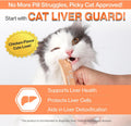 Doctor By Cat Liver Guard Squeezable Liver Supplement for Cats Feline Hepatic Support with Milk Thistle, Artemisia annua(SPB-201), Taurine lickable Formula Individually Packaged