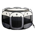 SENCONE Portable Pet Playpen, Dog Playpen Foldable Pet Exercise Pen Tents Cat House Playground for Puppy Kitten Indoor Outdoor Travel Camping Use
