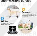 PUPTECK Dog Socks to Prevent Licking Paws, Dog Shoes for Hot Pavement