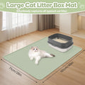 Silicone Cat Litter Mat for Litter Box 40”x28” Large Cat Mat