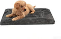 Dog Bed Mat 24x18, Dark Gray Small Dog Bed,Washable Dog Bed for Crate
