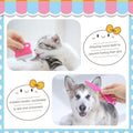 Rabbit Grooming Kit, Rabbit Brush for Shedding with Bunny Nail Clipper, Rabbit Nail Trimmers with Pet Combs for Hamster 