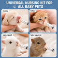 Pet Feeding Kit for Newborn Kitten and Puppy, 14Pcs
