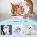 Cat Recovery Collar, Soft Adjustable Cat Cone Alternative