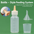 Pet Nursing Kit, Kitten Bottle Feeding Set with Nursing Nipples, Formula Dispenser, Liquid Syringe for Newborn Puppies and Kittens