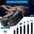 Aquarium Air Pump Single Outlet/Dual Outlet Adjustable Aerator with Accessories for 10-100 Gallon Fish Tank