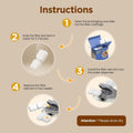 GIOTOHUN Cat Water Fountain Filter Replacement: 16 Cat Fountain Filter