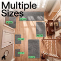GORILLA GRIP SoakSTOPPER Indoor Door Mat for Dogs with Muddy Paws, 24x17