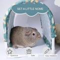 Guinea Pig Hideout Tunnel, Washable Large Fleece Guinea Pigs Toys for Small Animal Habitat, Sturdy Anti-Chew Guinea Pig’