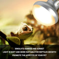 REPTI ZOO 75W Reptile Heat Lamp Bulb, 2PCS Day & Night Basking Spot Light Combo Pack Includes Infrared Heat Lamp and UVA