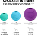 Chew King Fetch Balls Extremely Durable Natural Rubber Toy 2.5 inch, 8-pack (CM-0264-CS01)