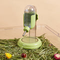 Hamster Water Bottle with Stand, 4oz Water Dispenser for Syrian Dwarf Hamsters Gerbils Mice Rats Degus (Gray)