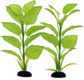 2-Pack 12 Inch Aquarium Silk Aquarium Plants, Artificial Plastic Plant