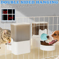 Kathson Gravity Auto Bunny Water Dispenser Automatic Rabbit Feeder